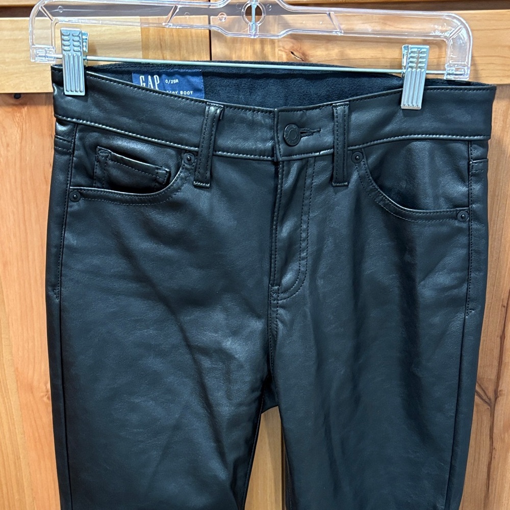 GAP Women Faux Leather Pants
